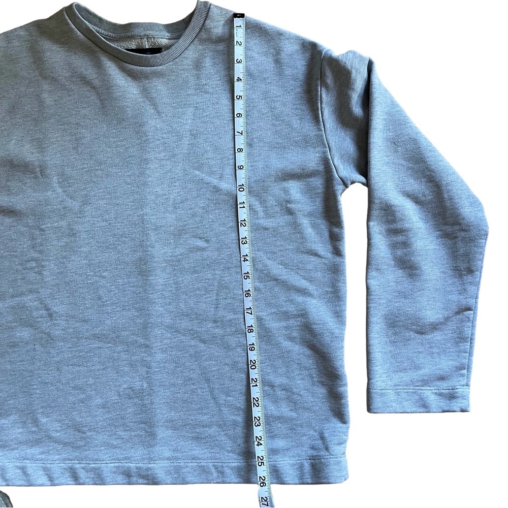 OAK + FORT Light Gray Relaxed Fit Top - Picture 7 of 9
